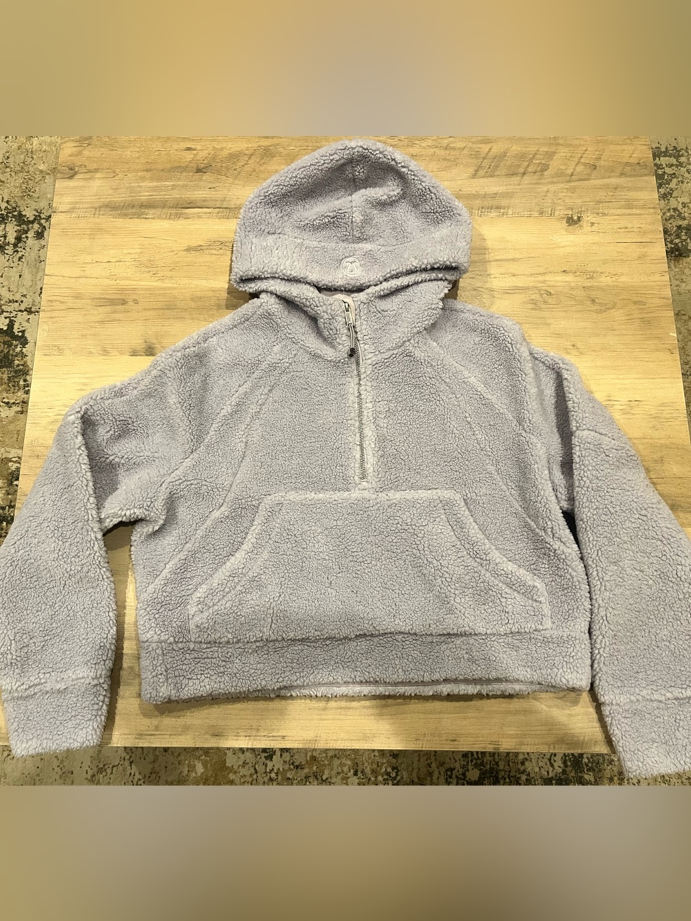 Lululemon lavender Sherpa Half-Zip Hoodie